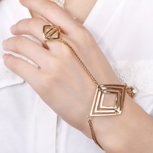 Femnmas Ring chain bracelets blog