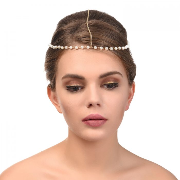 Pearl Hair Chain For Women