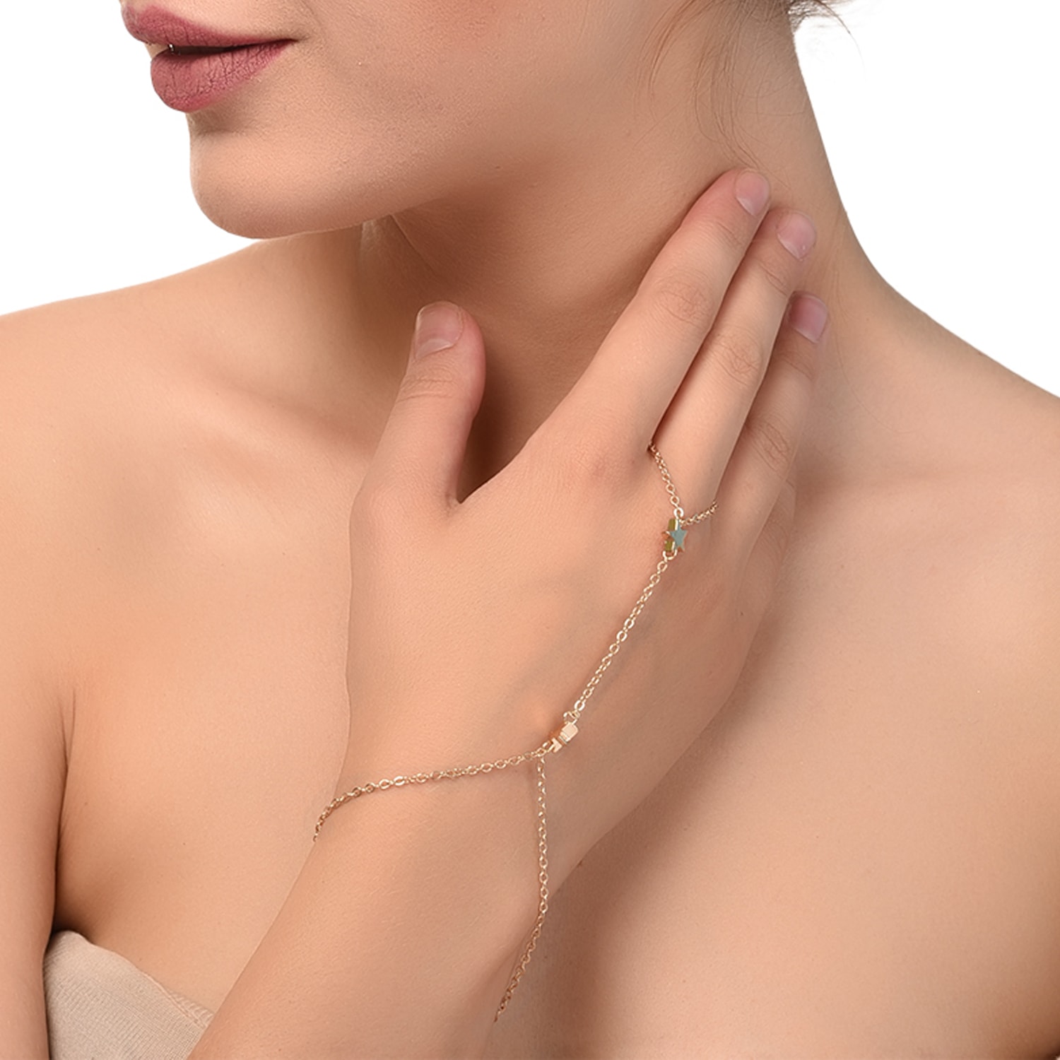 Buy Star Bracelet Golden Star Ring Bracelet Online