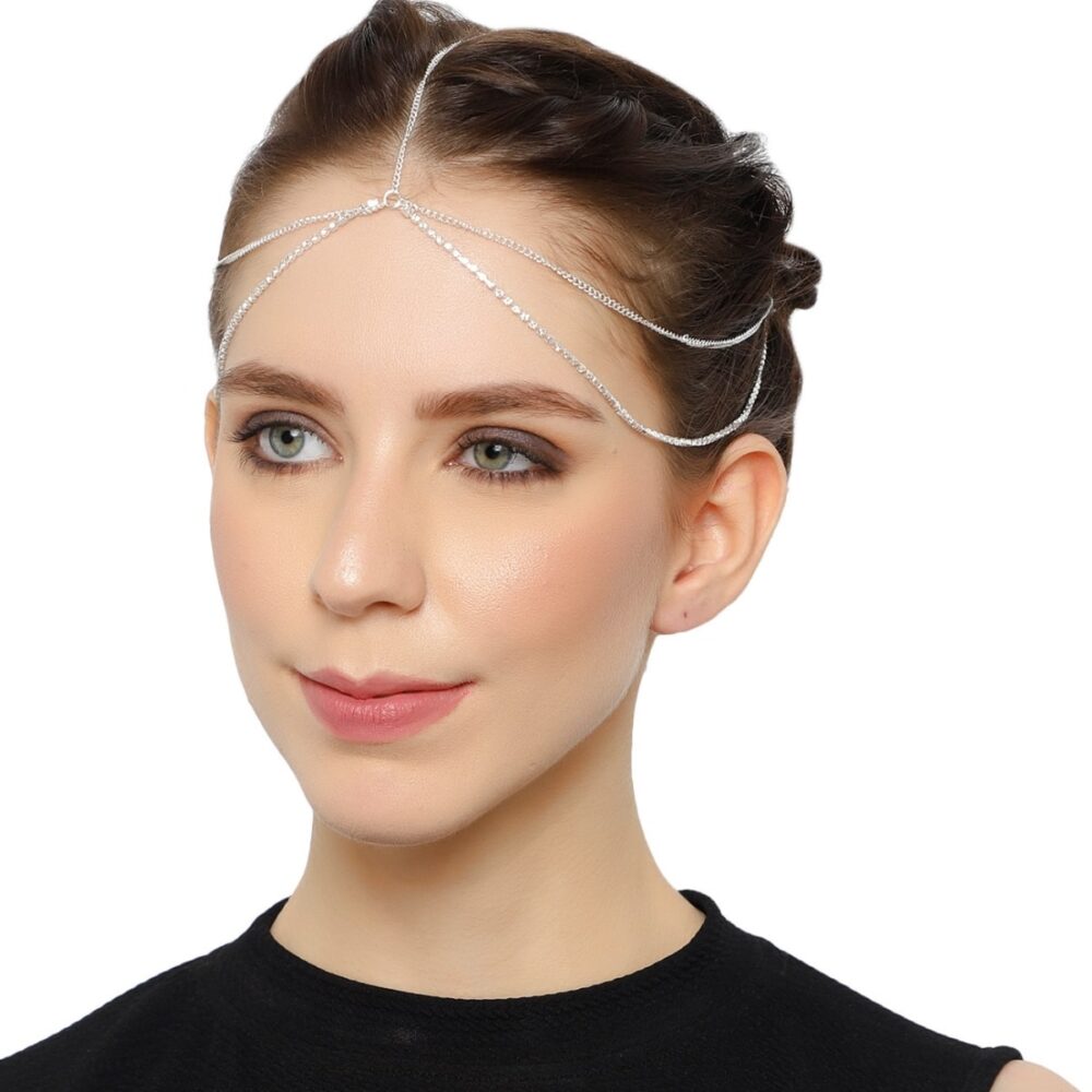 Multi Chain Rhinestone Hair Chain