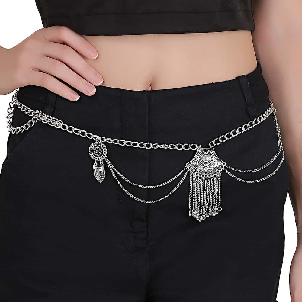 Silver Waist Chain Online in India