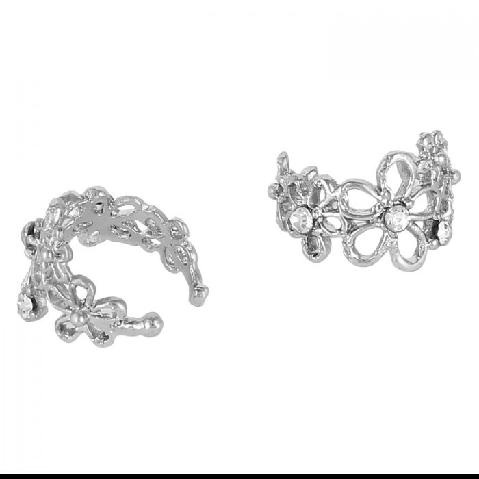 Silver Designer Earclip online in India