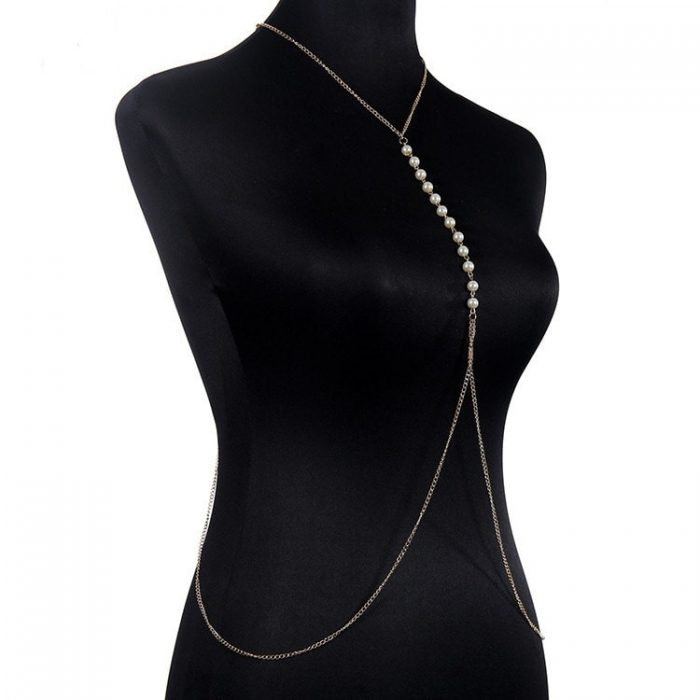 Pearl Body Chain For Girls In India