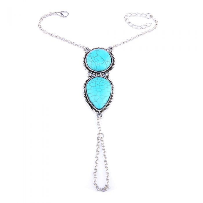 Femnmas Blue Stone Designer Bracelet For Girls
