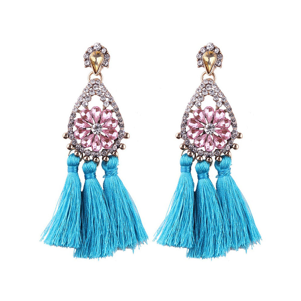 Tassel Celebrity Earrings by Femnmas