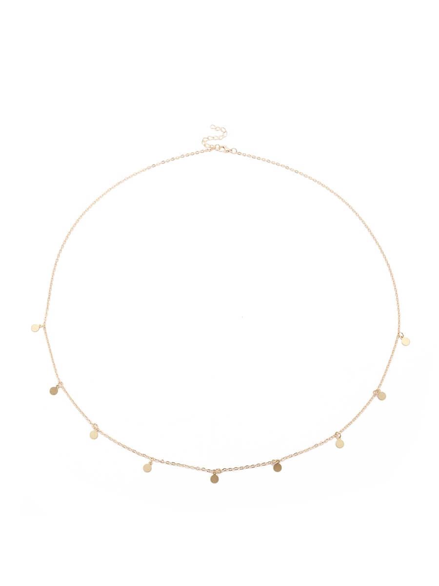 Coin Simple Belly Chain