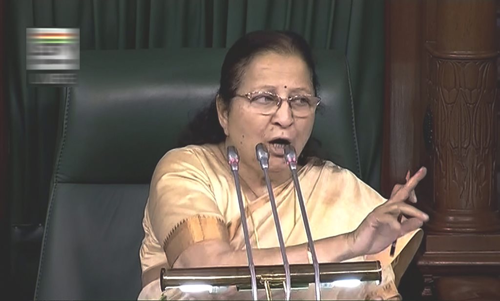 Sumitra Mahajan won’t contest elections this time