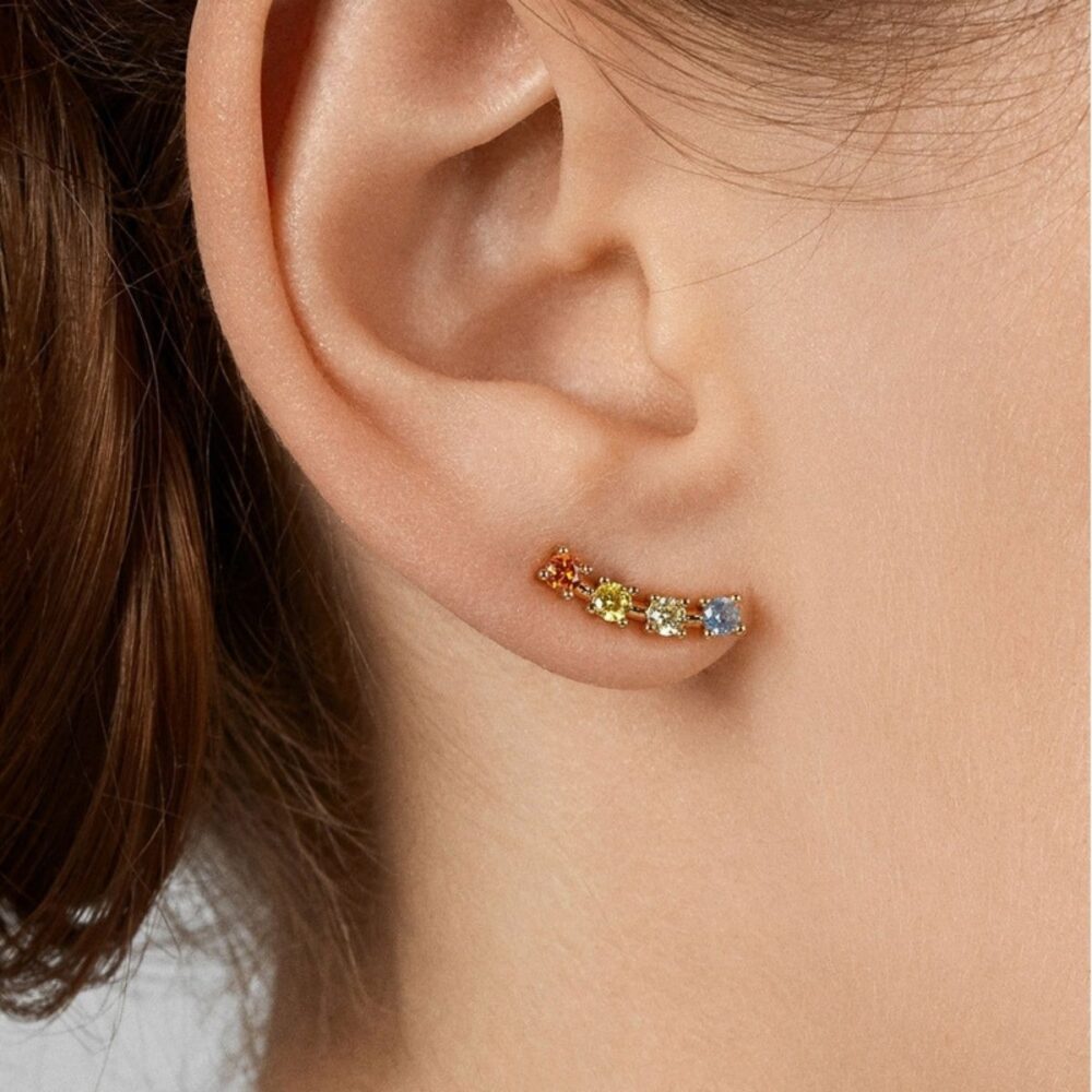 Geometrical Cute Studs