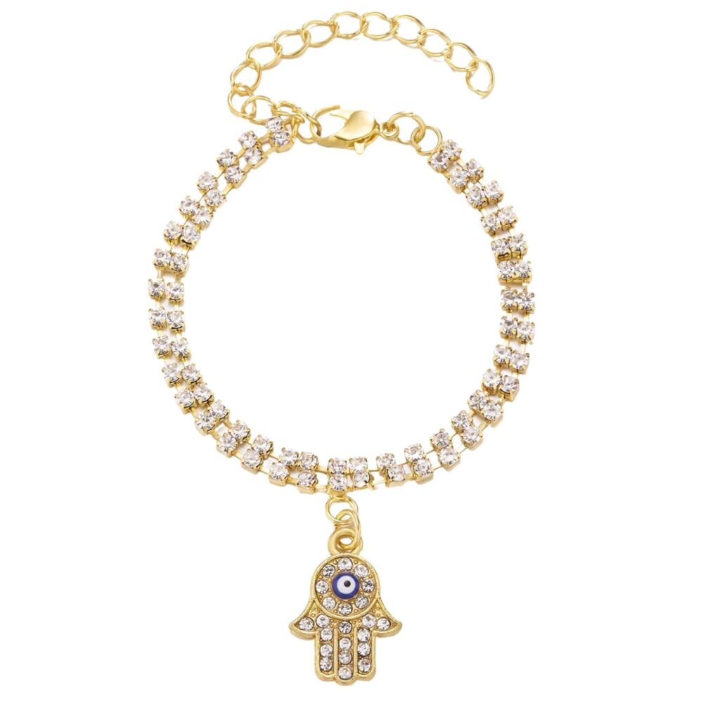 Palm Evil Eye Charm